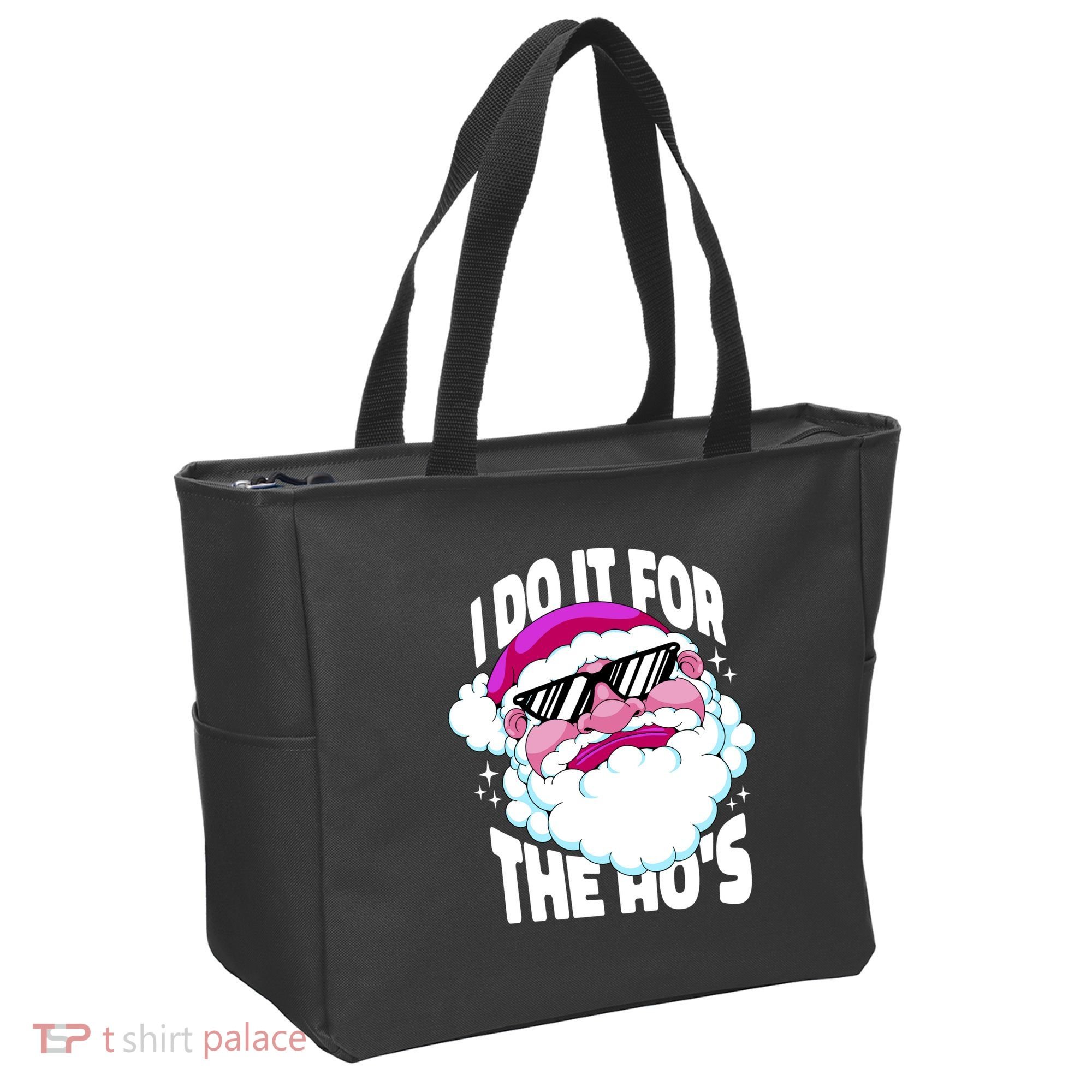 I DO It For The Ho's Funny Santa Claus Tote Bag