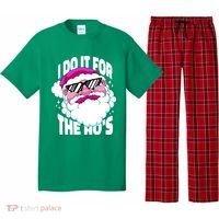 I DO It For The Ho's Funny Santa Claus Pajama Set thumb 0