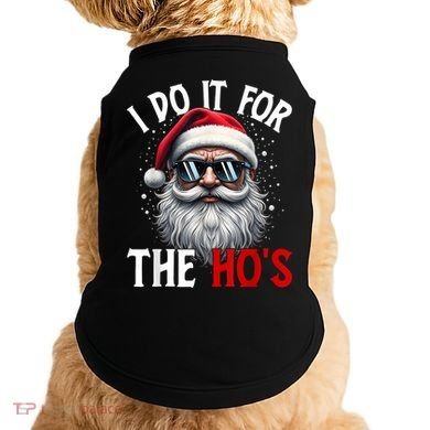 I Do It For The HoS Cute Xmas Doggie Tank