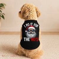 I Do It For The HoS Cute Xmas Doggie Tank thumb 2