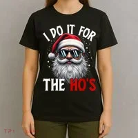 I Do It For The HoS Cute Xmas T-Shirt thumb 4