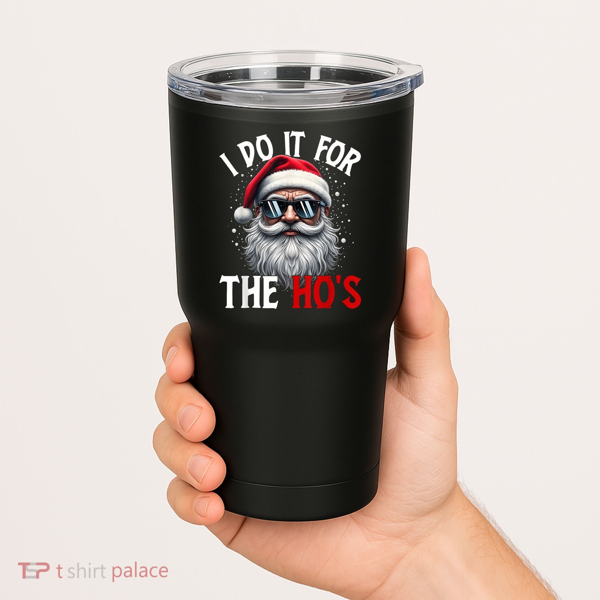 I Do It For The HoS Cute Xmas Tumbler