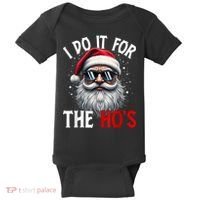 I Do It For The HoS Cute Xmas Baby Bodysuit thumb 0