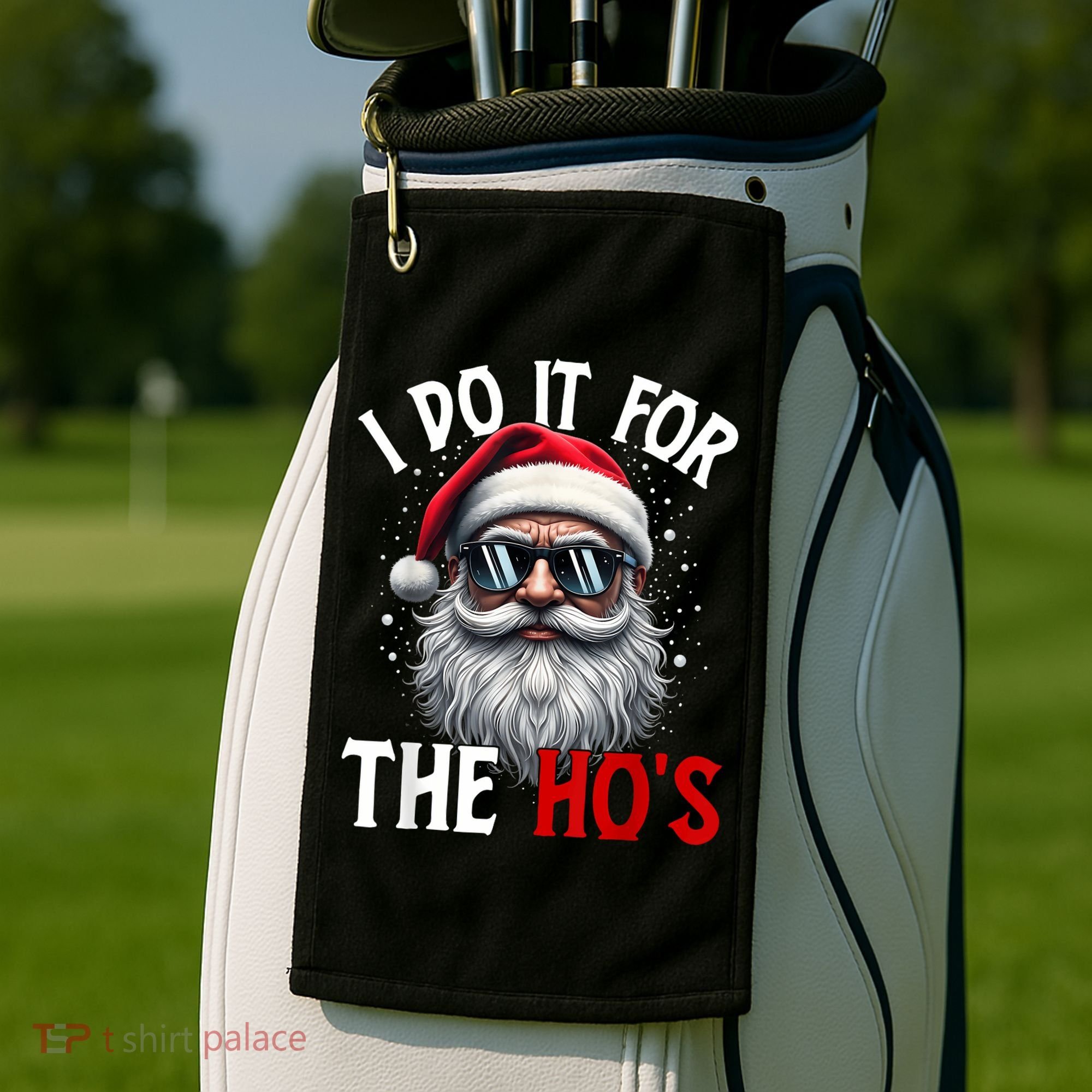 I Do It For The HoS Cute Xmas Golf Towel