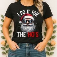 I Do It For The HoS Cute Xmas Women's T-Shirt thumb 2