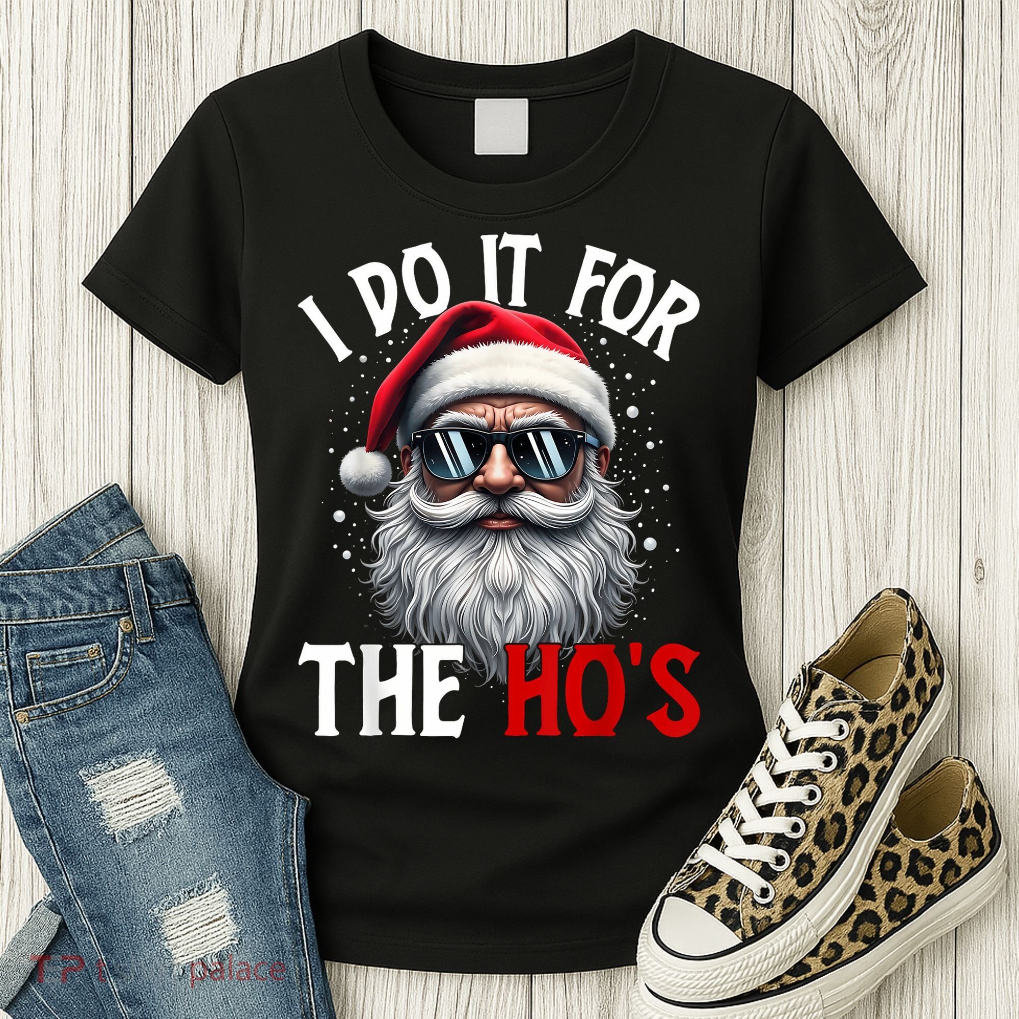 I Do It For The HoS Cute Xmas Women's T-Shirt