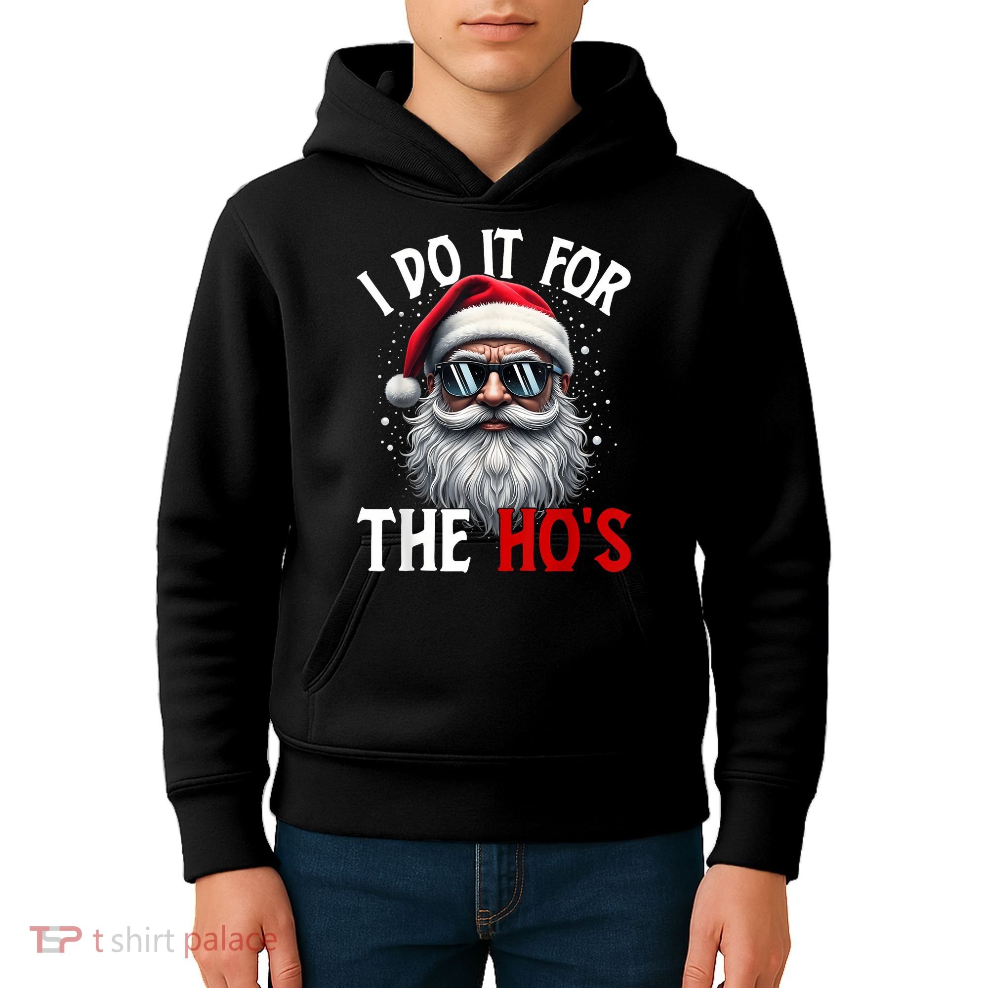 I Do It For The HoS Cute Xmas Kids Hoodie