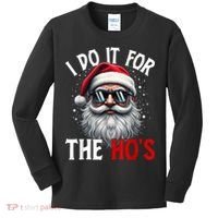 I Do It For The HoS Cute Xmas Kids Long Sleeve Shirt thumb 0
