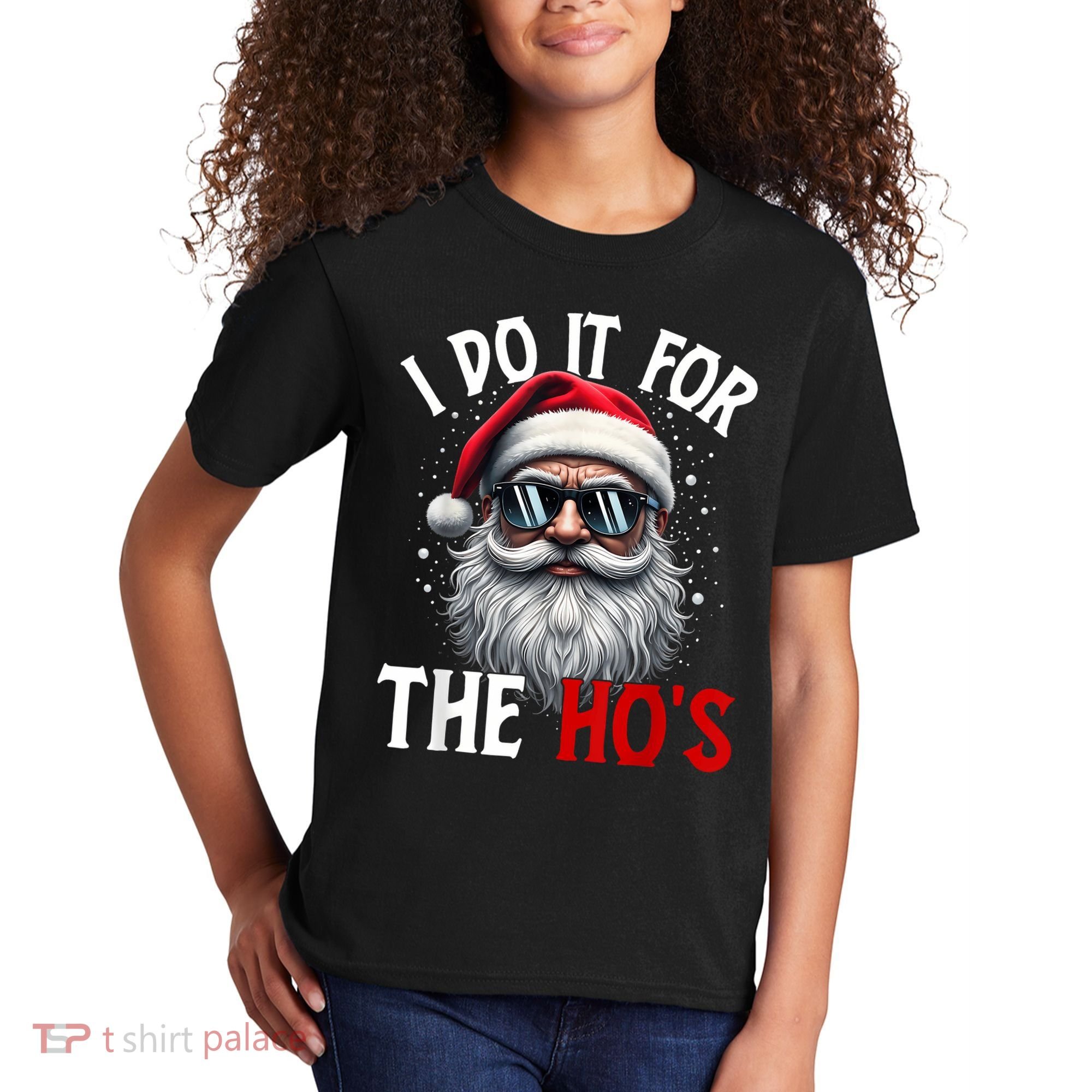 I Do It For The HoS Cute Xmas Kids T-Shirt