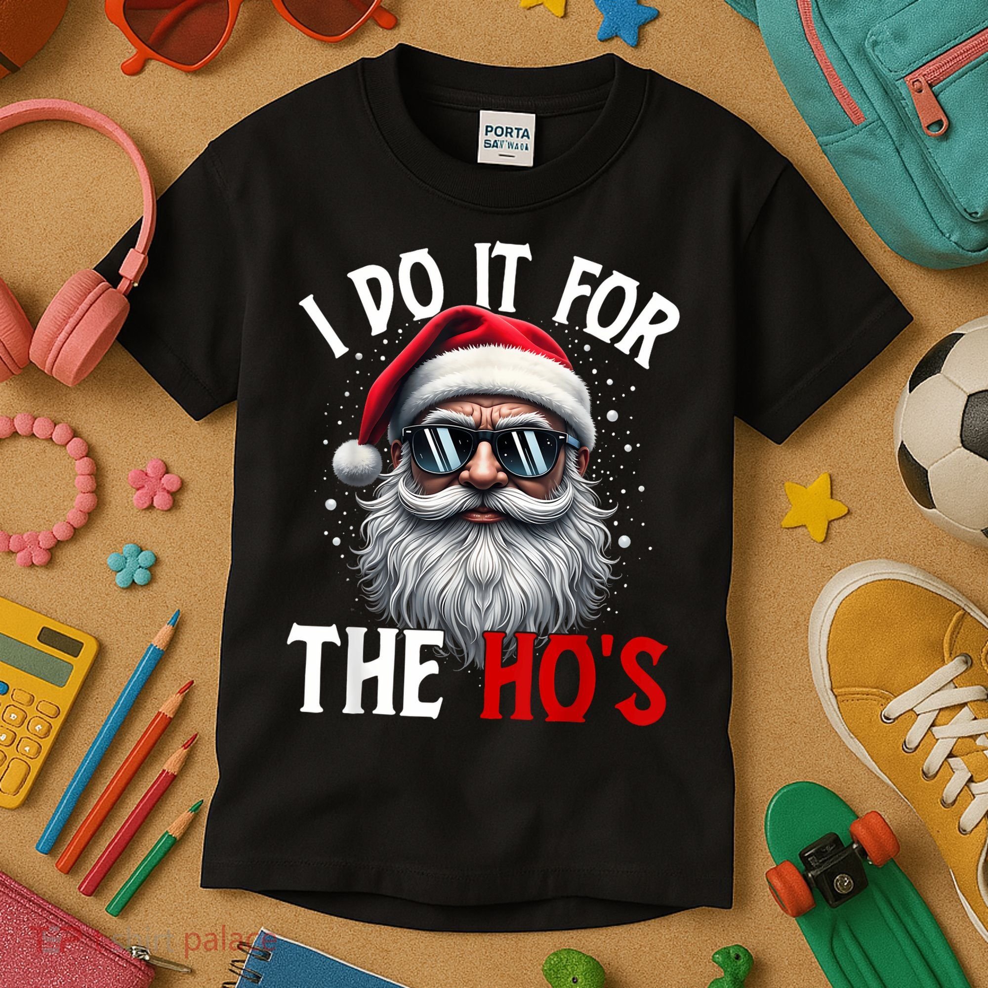 I Do It For The HoS Cute Xmas Kids T-Shirt