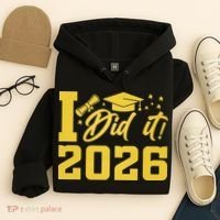I Did It Graduate For Class Of 2026 Graduation Hoodie thumb 4