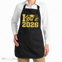 I Did It Graduate For Class Of 2026 Graduation Apron thumb 2