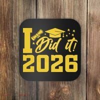 I Did It Graduate For Class Of 2026 Graduation Coaster thumb 0
