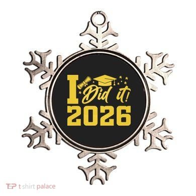 I Did It Graduate For Class Of 2026 Graduation Ornament