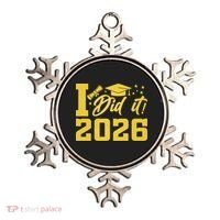 I Did It Graduate For Class Of 2026 Graduation Ornament thumb 0