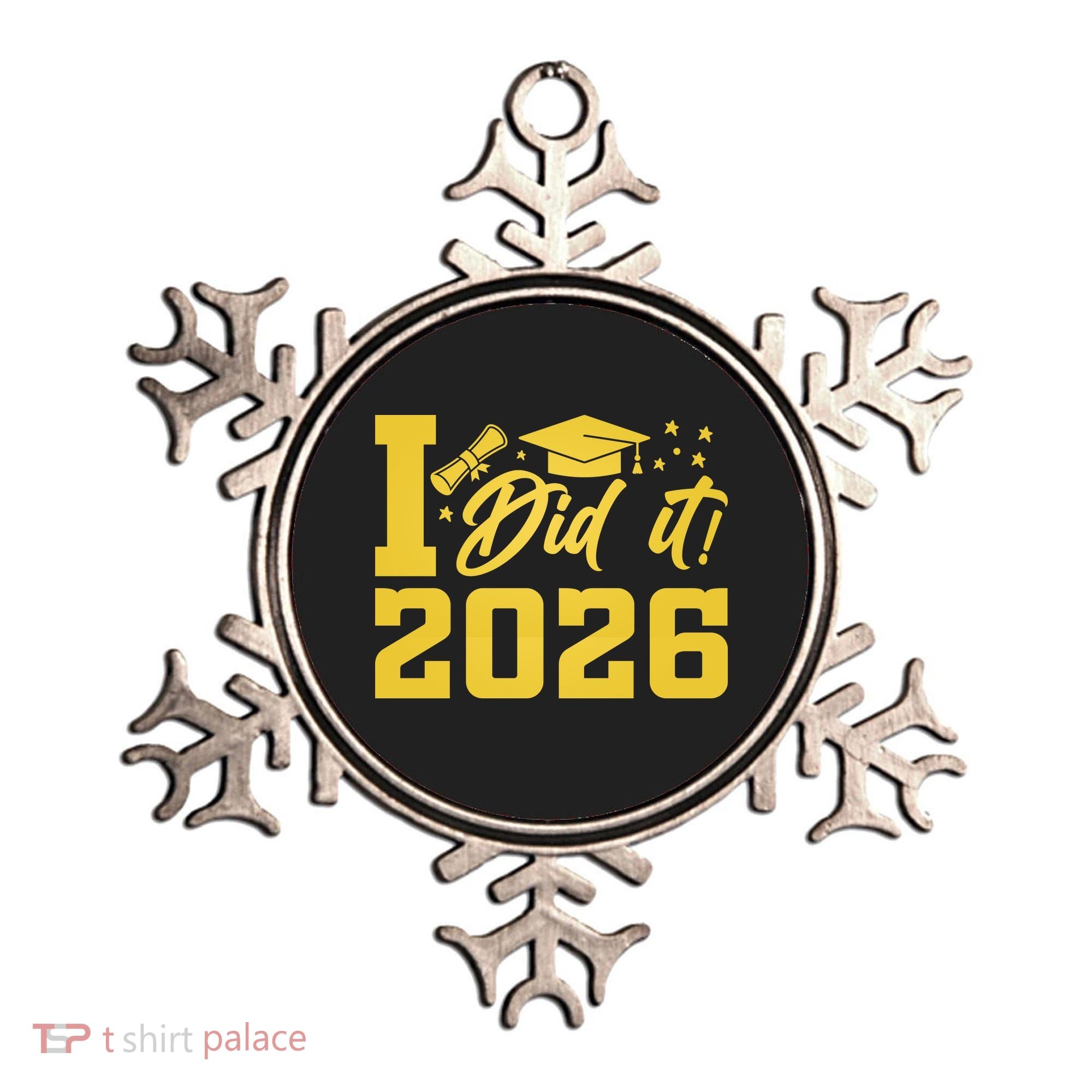 I Did It Graduate For Class Of 2026 Graduation Ornament