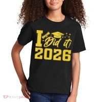 I Did It Graduate For Class Of 2026 Graduation Kids T-Shirt thumb 2