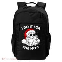 I Do It For The Hos Christmas Funny Backpack thumb 0