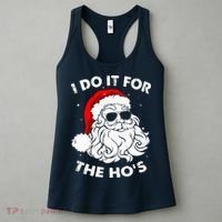I Do It For The Hos Christmas Funny Women's Tank Top thumb 3