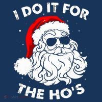 I Do It For The Hos Christmas Funny Women's Tank Top thumb 5