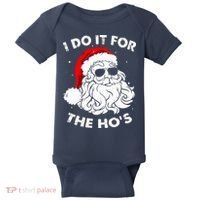 I Do It For The Hos Christmas Funny Baby Bodysuit thumb 0
