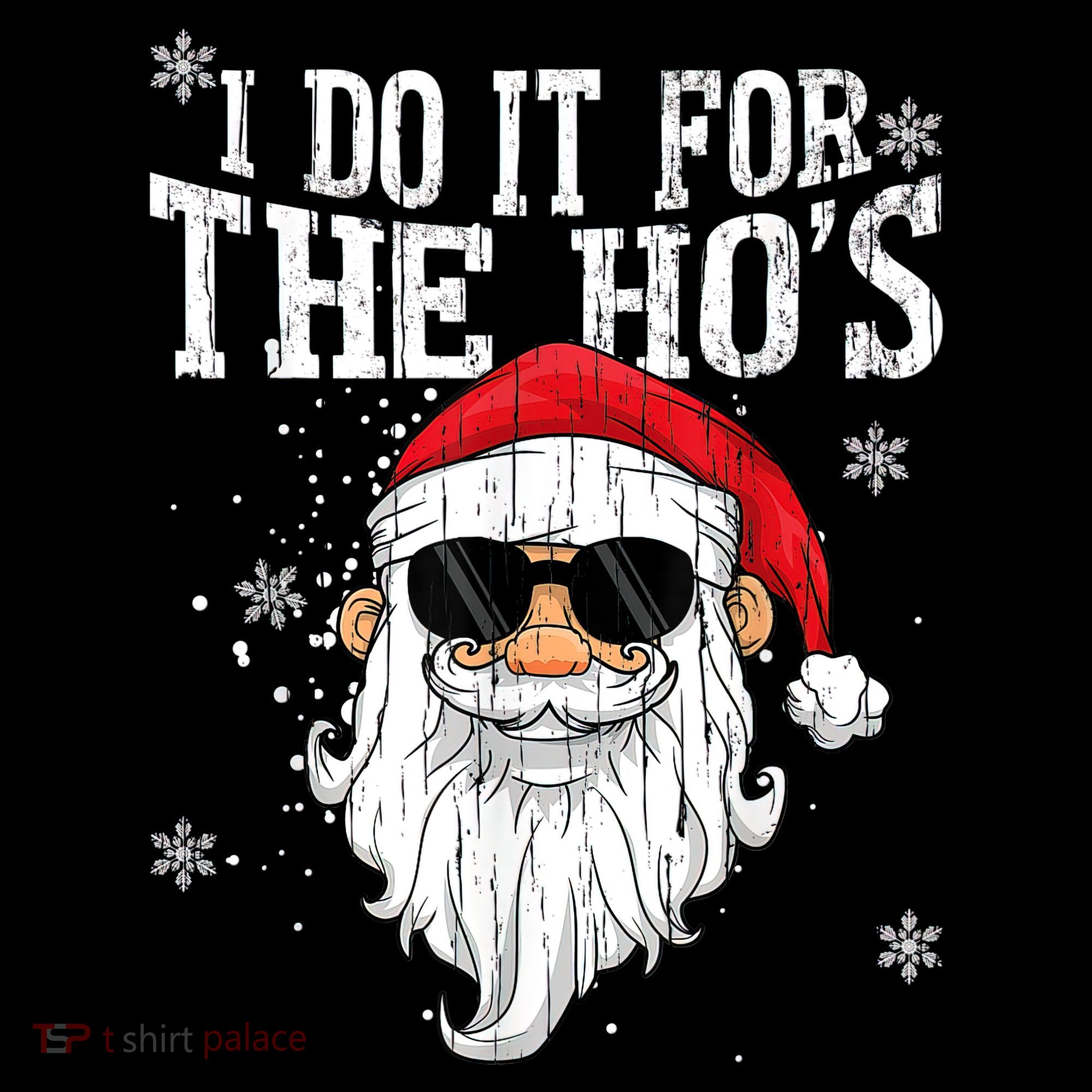 I Do It For The HOs Christmas Funny Christmas Coffee Mug