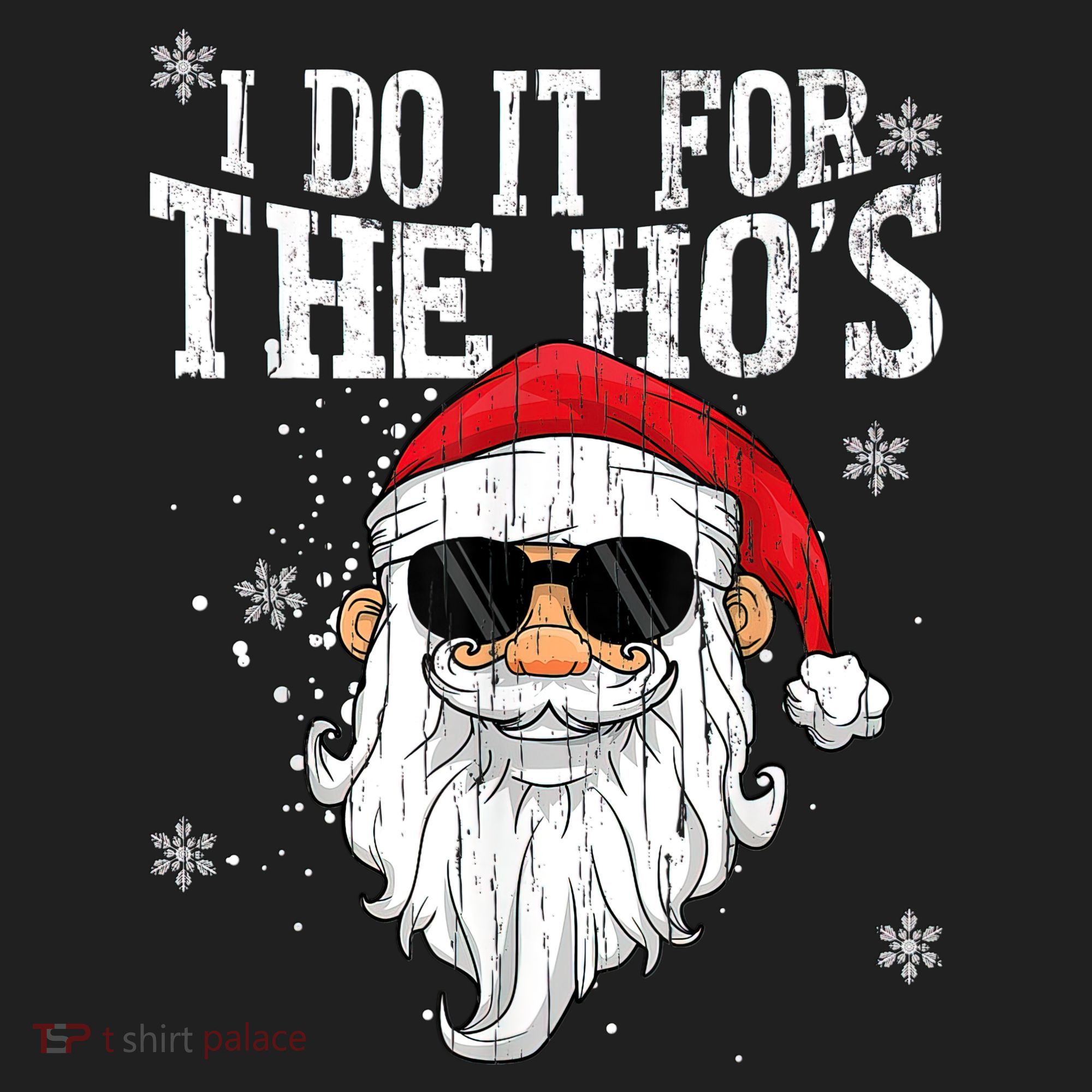 I Do It For The HOs Christmas Funny Christmas Tumbler