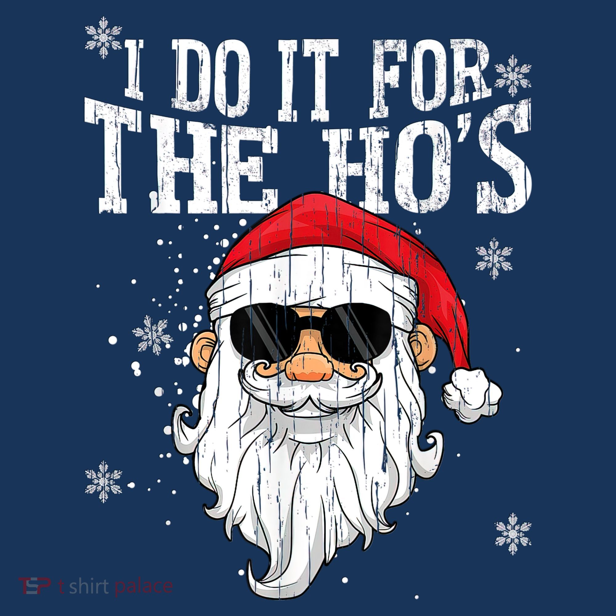 I Do It For The HOs Christmas Funny Christmas Baby Bodysuit