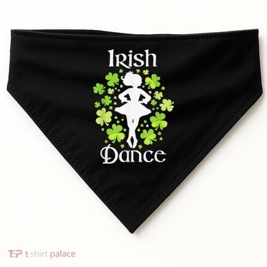 Irish Dance Irish Dancer Ceili Reel Dance USA-Made Doggie Bandana