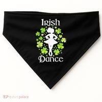 Irish Dance Irish Dancer Ceili Reel Dance USA-Made Doggie Bandana thumb 0