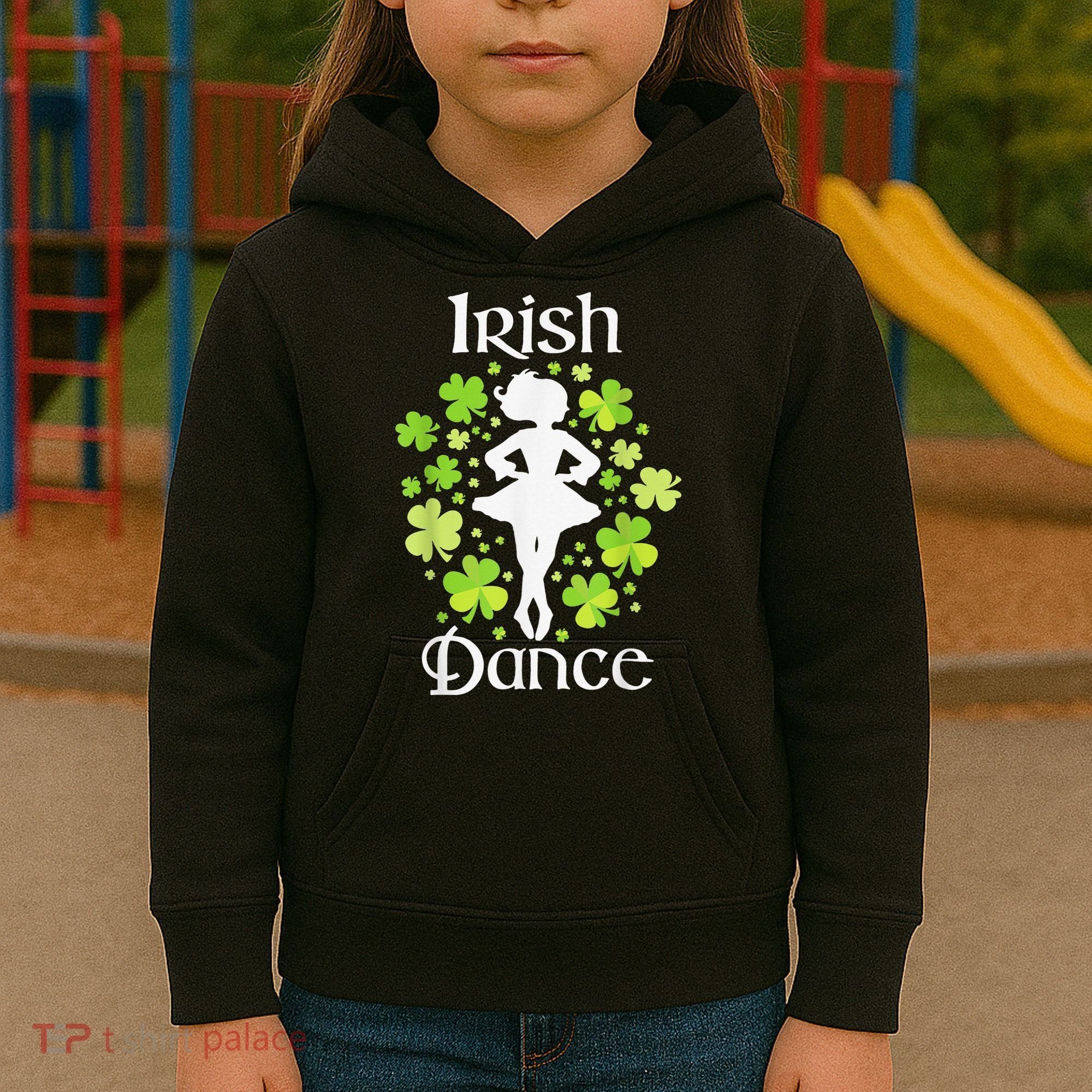 Irish Dance Irish Dancer Ceili Reel Dance Kids Hoodie