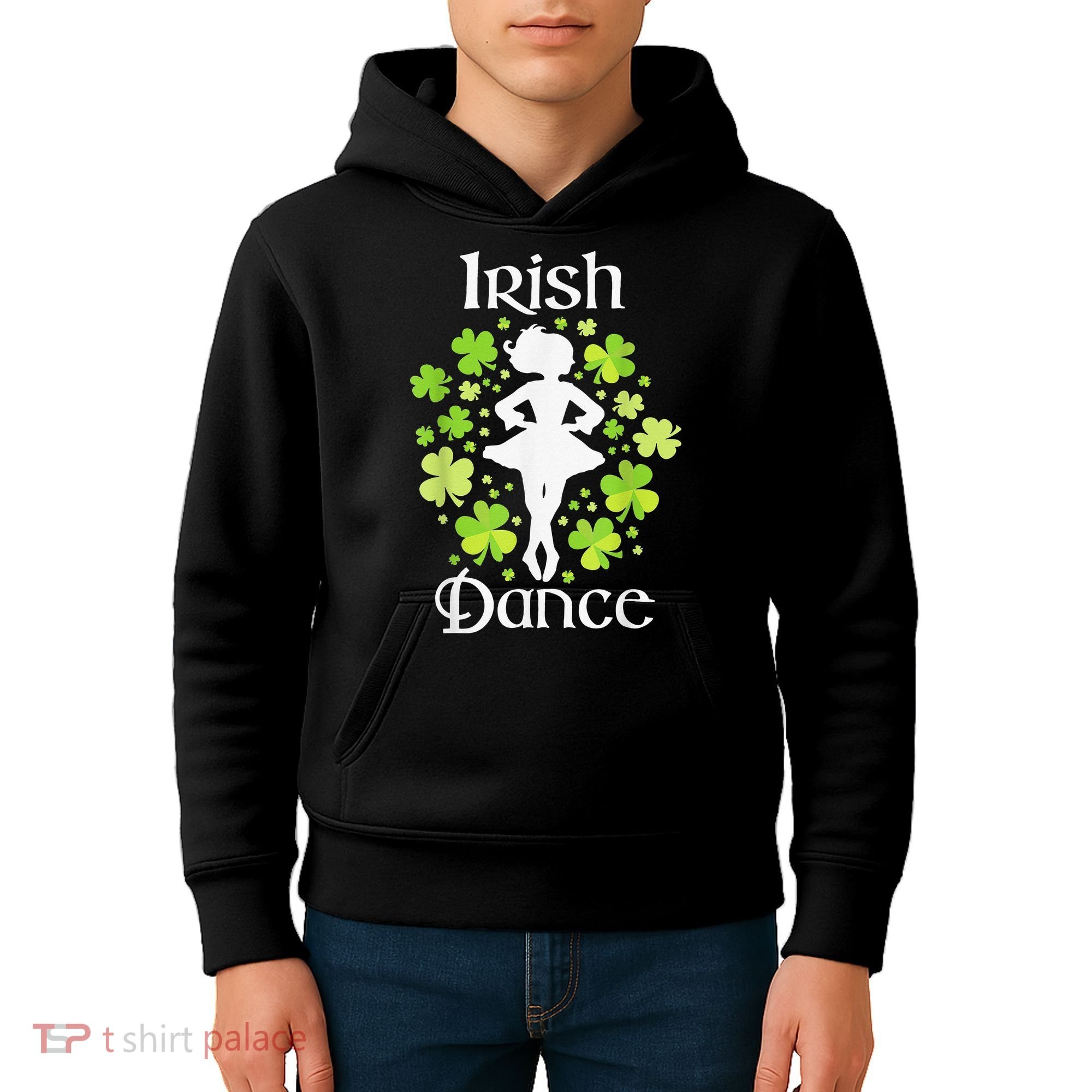 Irish Dance Irish Dancer Ceili Reel Dance Kids Hoodie
