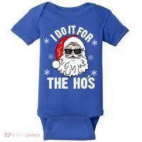 I Do It For The Hos Sweater Cute Gift Santa Do It For The Ho's Gift Cool Gift Baby Bodysuit thumb 0