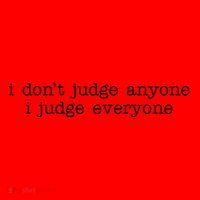 I Don't Jude Anyone I Judge Everyone Quote Santa Hat thumb 1