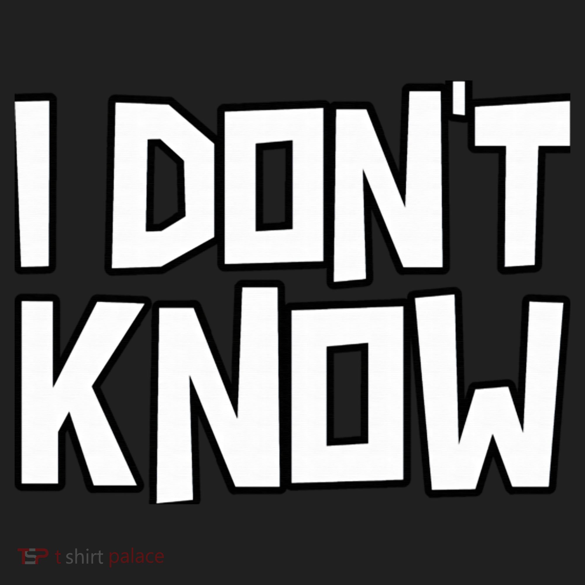 I Don't Know Funny Sarcastic Saying Pullover Hoodie Beanie