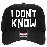 I Don't Know Funny Sarcastic Saying Pullover Hoodie Hat thumb 0
