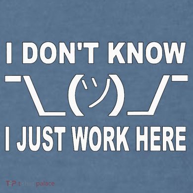 I Dont Know I Just Work Here Comfort Colors Garment-Dyed Hooded Sweatshirt