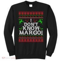 I Don't Know Margo Ugly Christmas Funny Movie Sweatshirt thumb 0
