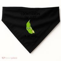 I DonT Know IM Just A Beans Cute Beans Gift USA-Made Doggie Bandana thumb 0
