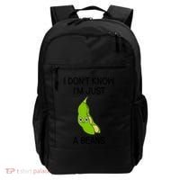 I DonT Know IM Just A Beans Cute Beans Gift Backpack thumb 0