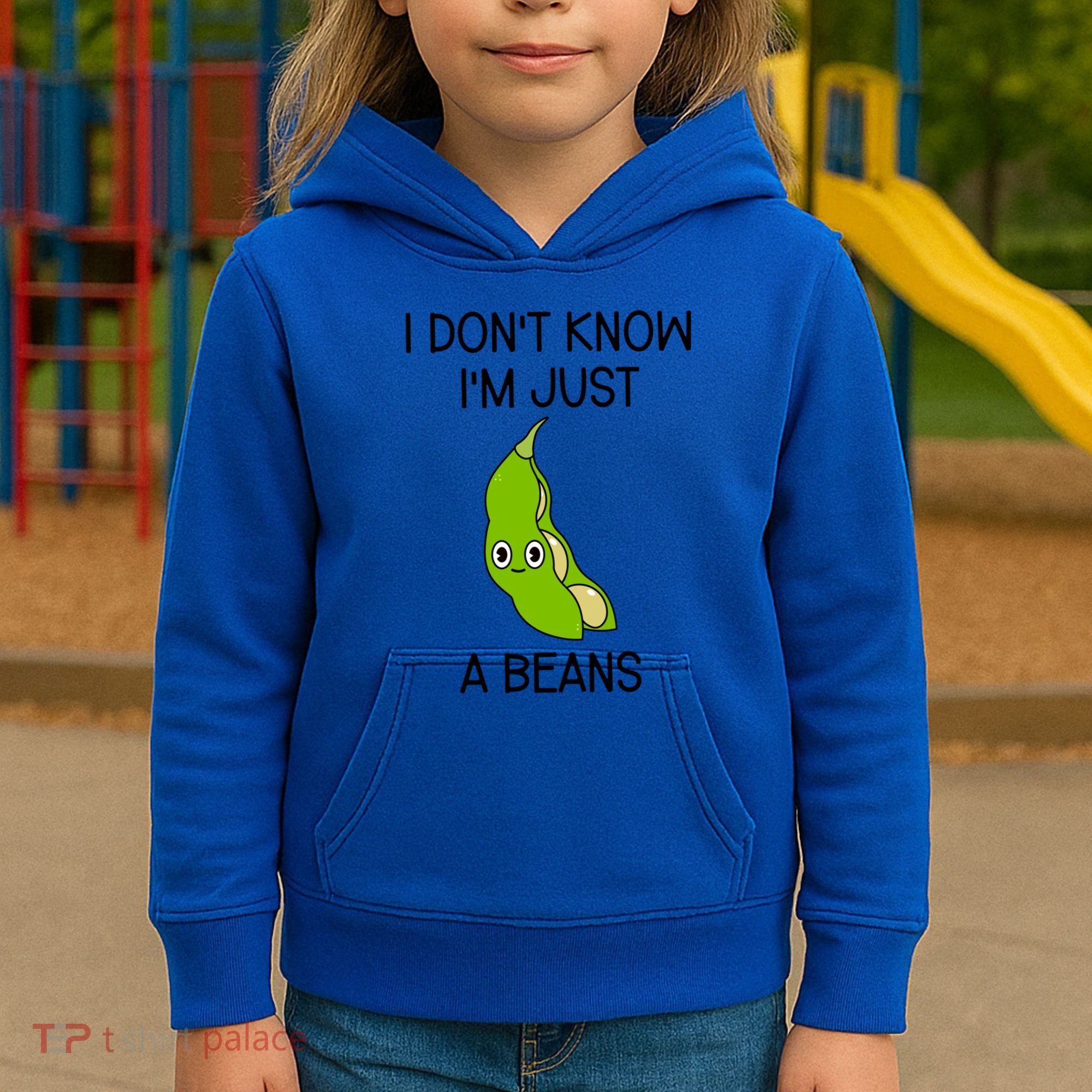 I DonT Know IM Just A Beans Cute Beans Gift Kids Hoodie