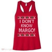 I Don't Know Margo Ugly Christmas Funny Movie Women's Tank Top thumb 0