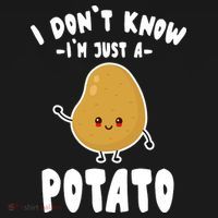 I Don't Know I'm Just A Potato Funny Sarcastic Potato , Potato Lover Backpack thumb 2