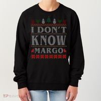 I Don't Know Margo Funny Ugly Christmas Women's Sweatshirt thumb 0