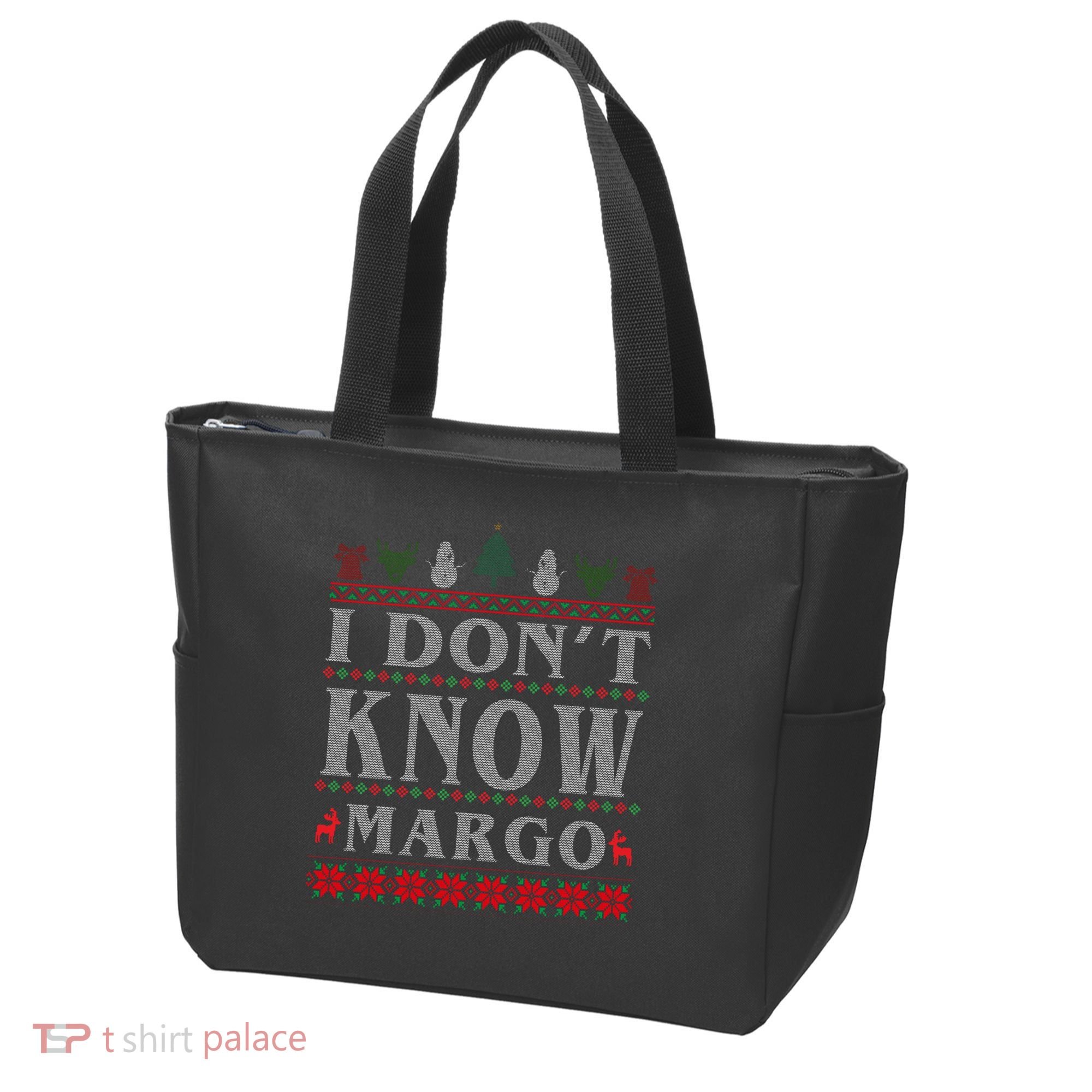 I Don't Know Margo Funny Ugly Christmas Tote Bag