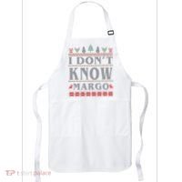 I Don't Know Margo Funny Ugly Christmas Apron thumb 0