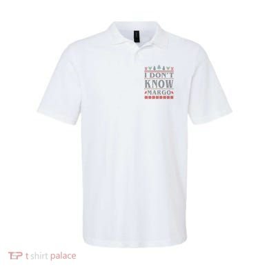I Don't Know Margo Funny Ugly Christmas Polo