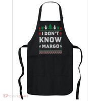 I Don'T Know Margo Funny Christmas Vacation Apron thumb 0