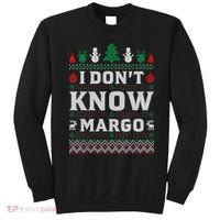 I Don'T Know Margo Funny Christmas Vacation Sweatshirt thumb 0