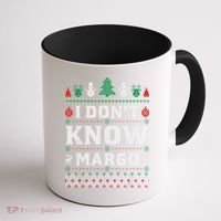 I Don'T Know Margo Funny Christmas Vacation Coffee Mug thumb 1